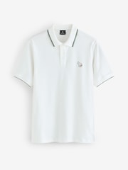 PS Paul Smith Regular-Fit White Polo Shirt - Image 1 of 1