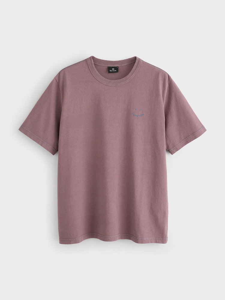 PS Paul Smith Relaxed-Fit Purple T-Shirt - Image 1 of 1