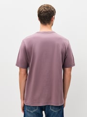 PS Paul Smith Relaxed-Fit Purple T-Shirt - Image 3 of 6