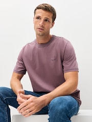 PS Paul Smith Relaxed-Fit Purple T-Shirt - Image 4 of 6