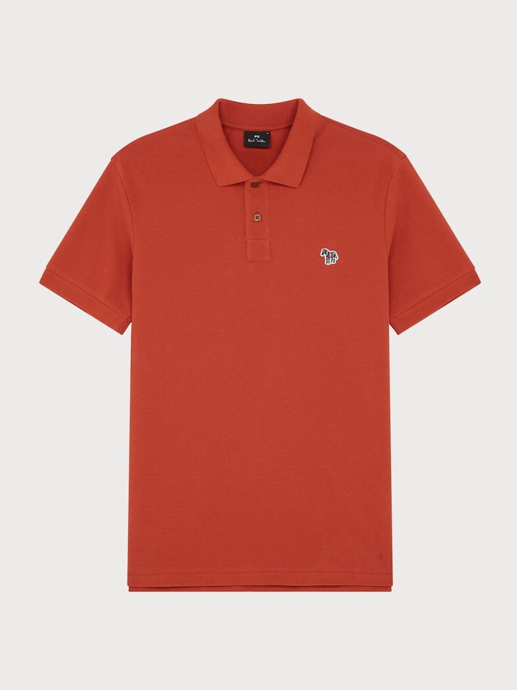 PS Paul Smith Regular-Fit 100% Organic Cotton Polo Shirt - Image 1 of 1