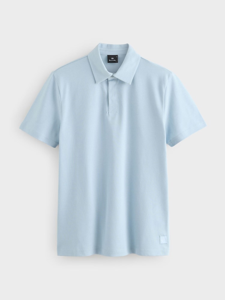 PS Paul Smith Regular-Fit Blue Polo Shirt - Image 1 of 1