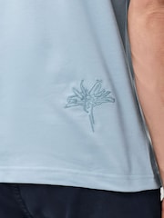 PS Paul Smith Regular-Fit Blue Polo Shirt - Image 5 of 6