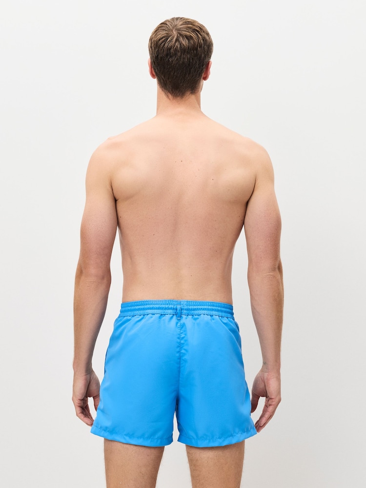 PS Paul Smith Regular-Fit Blue Logo Shorts - Image 2 of 7 PS Paul Smith Regular-Fit Blue Logo Shorts - Image 2 of 7