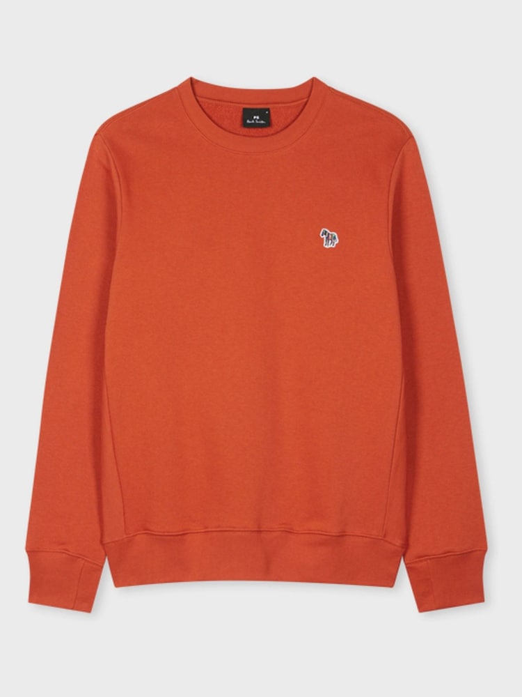 PS Paul Smith Regular-Fit Logo 100% Cotton Sweatshirt - Image 1 of 2 PS Paul Smith Regular-Fit Logo 100% Cotton Sweatshirt - Image 1 of 2