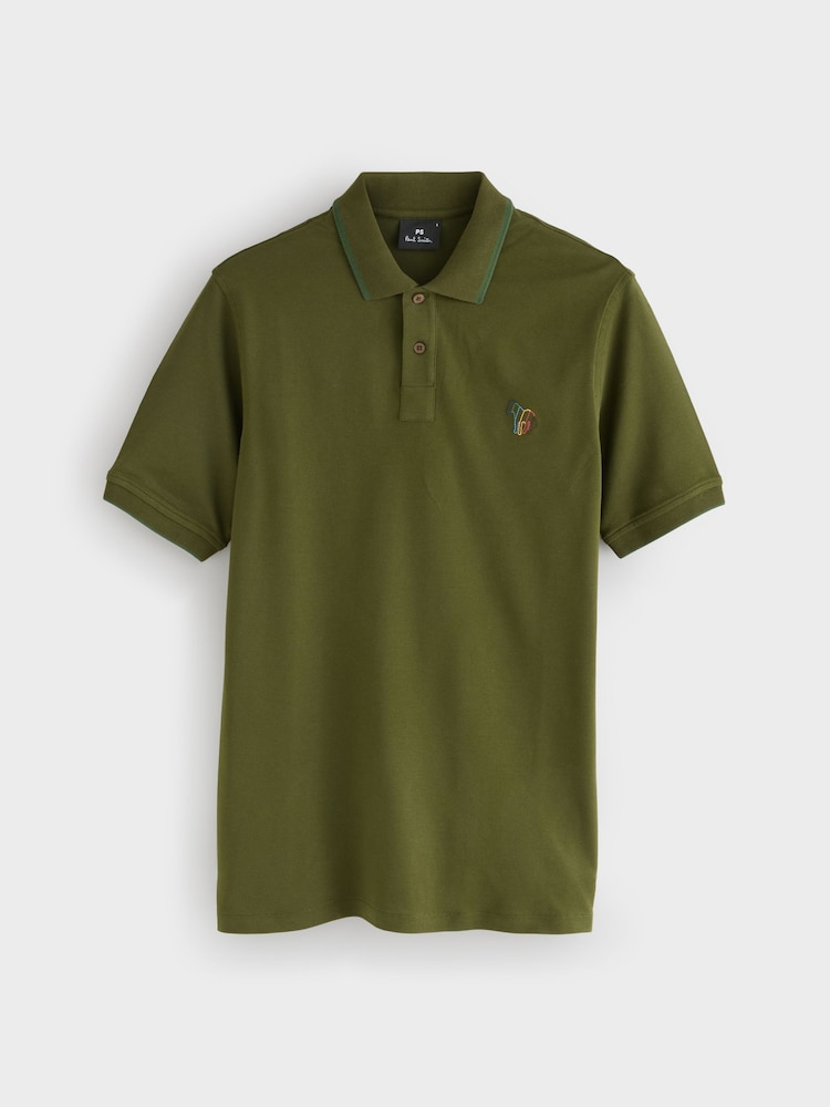 PS Paul Smith Regular Fit Green Polo Shirt - Image 1 of 1