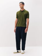 PS Paul Smith Tipped Collar Multi Zebra Polo Shirt - Image 2 of 5