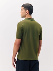 PS Paul Smith Tipped Collar Multi Zebra Polo Shirt - Image 3 of 5