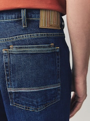 PS Paul Smith Relaxed Fit Blue Tapered Denim Jeans - Image 5 of 9