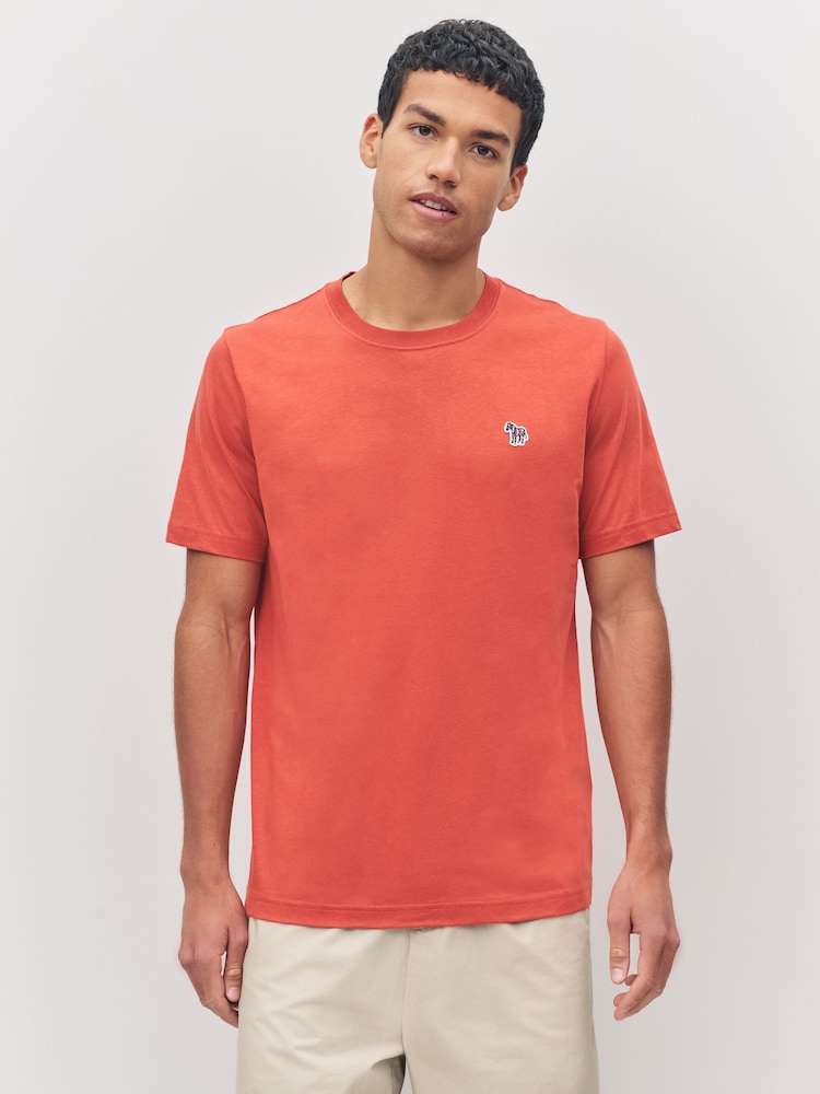 PS Paul Smith Regular-Fit Cotton Logo T-Shirt - Image 1 of 6 PS Paul Smith Regular-Fit Cotton Logo T-Shirt - Image 1 of 6