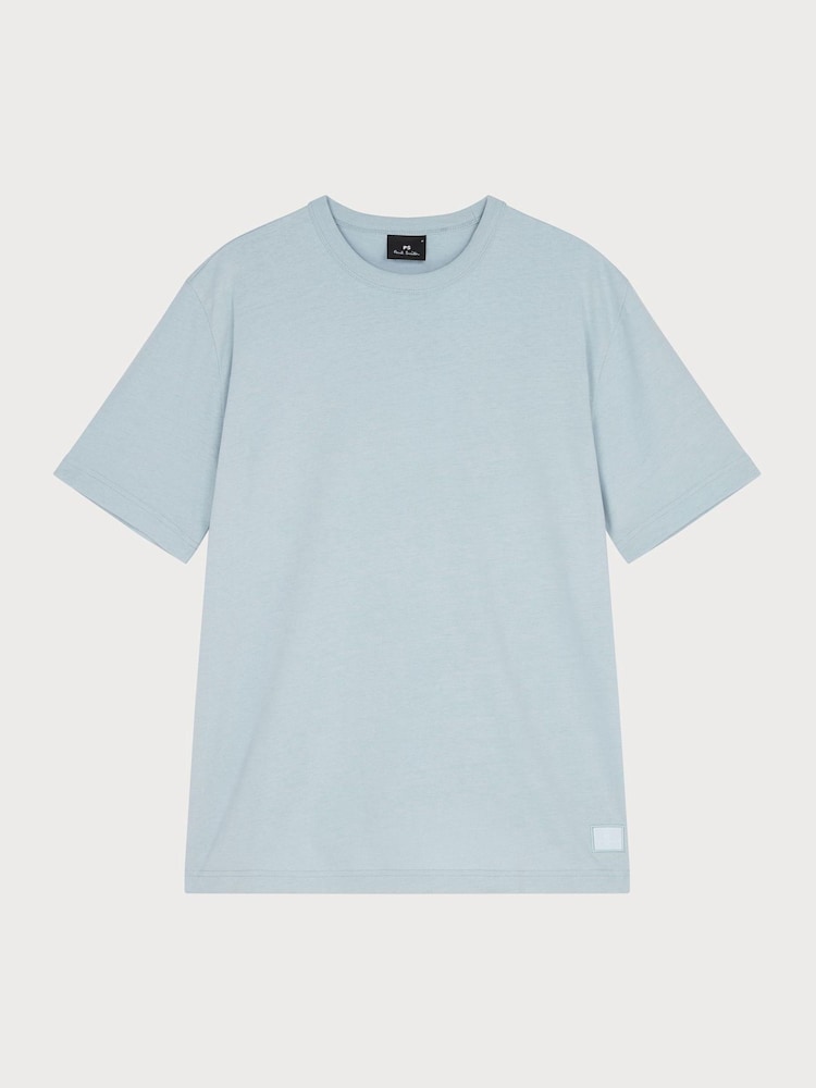 PS Paul Smith Casual Fit Blue Graphic Print T-Shirt - Image 1 of 2