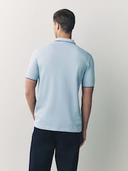 PS Paul Smith Regular-Fit Blue Polo Shirt - Image 3 of 5