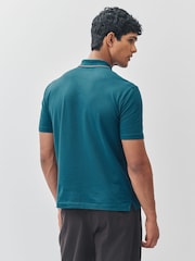 PS Paul Smith Regular-Fit Green Polo Shirt - Image 2 of 4