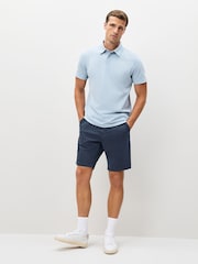 PS Paul Smith Regular-Fit Blue Logo Shorts - Image 2 of 6
