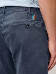 PS Paul Smith Regular-Fit Blue Logo Shorts - Image 5 of 6