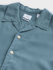 PS Paul Smith Casual Fit Blue Short Sleeve Shirt - Imagen 8 de 10