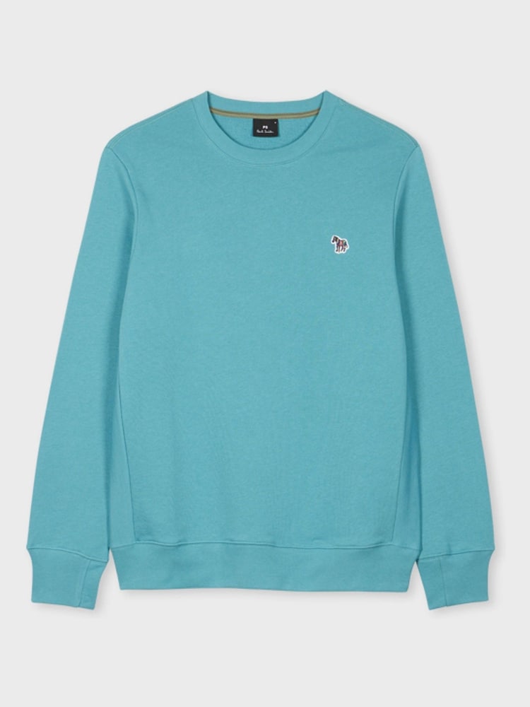 PS Paul Smith Regular-Fit Logo 100% Cotton Sweatshirt - Image 1 of 2 PS Paul Smith Regular-Fit Logo 100% Cotton Sweatshirt - Image 1 of 2