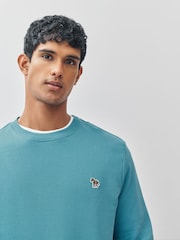 PS Paul Smith Regular-Fit Logo 100% Cotton Sweatshirt - Image 4 of 6