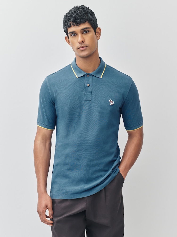 PS Paul Smith Regular Fit Polo Shirt - Image 1 of 6 PS Paul Smith Regular Fit Polo Shirt - Image 1 of 6