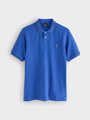 PS Paul Smith Regular Fit Blue Polo Shirt - Imagen 1 de 1