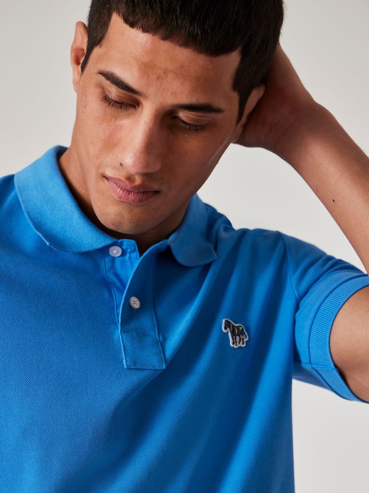 PS Paul Smith Regular-Fit 100% Cotton Polo Shirt - Image 2 of 6 PS Paul Smith Regular-Fit 100% Cotton Polo Shirt - Image 2 of 6
