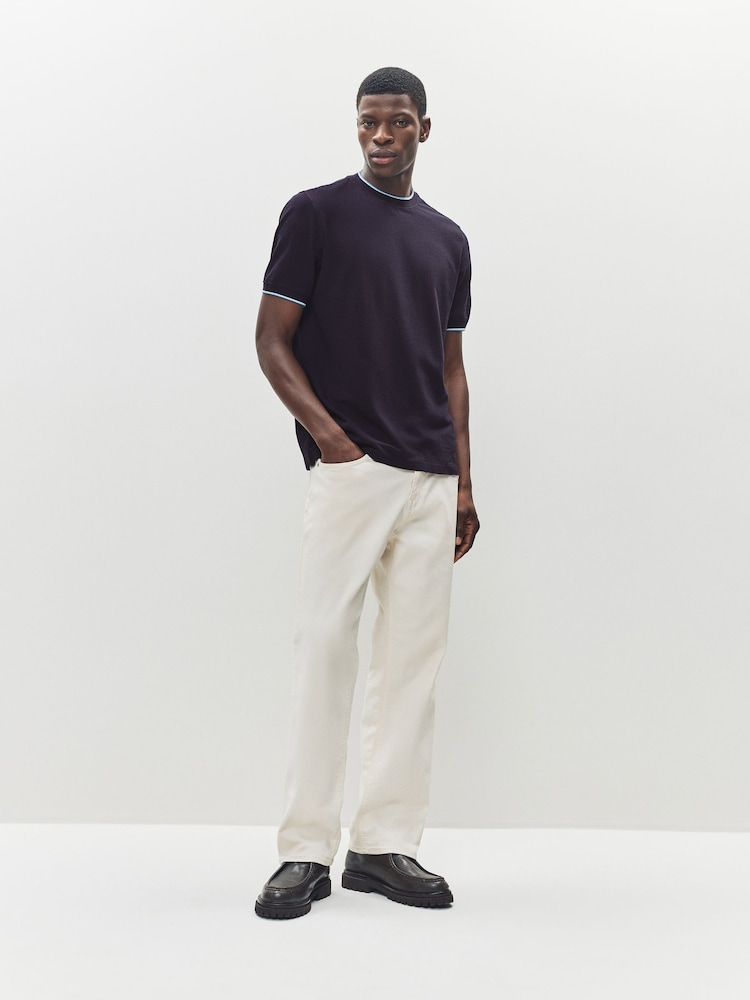 PS Paul Smith Regular-Fit Blue Logo T-Shirt - Image 2 of 6