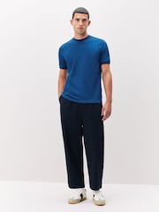 PS Paul Smith Regular Fit Blue Logo T-Shirt - Image 3 of 5