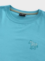 PS Paul Smith Regular Fit Green Logo T-Shirt - Image 7 of 8