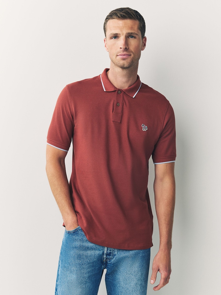 PS Paul Smith Regular Fit Polo Shirt - Image 1 of 8 PS Paul Smith Regular Fit Polo Shirt - Image 1 of 8