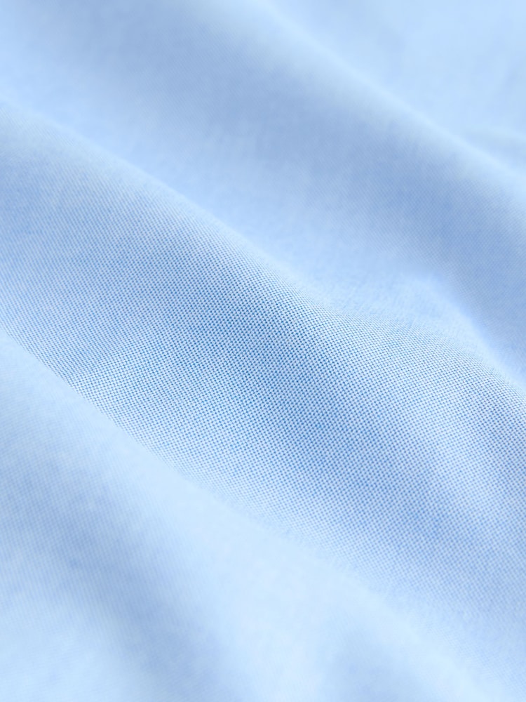 PS Paul Smith Tailored Fit Blue Short Sleeve Logo Shirt - Image 2 of 3