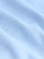 PS Paul Smith Tailored Fit Blue Short Sleeve Logo Shirt - Image 6 of 6
