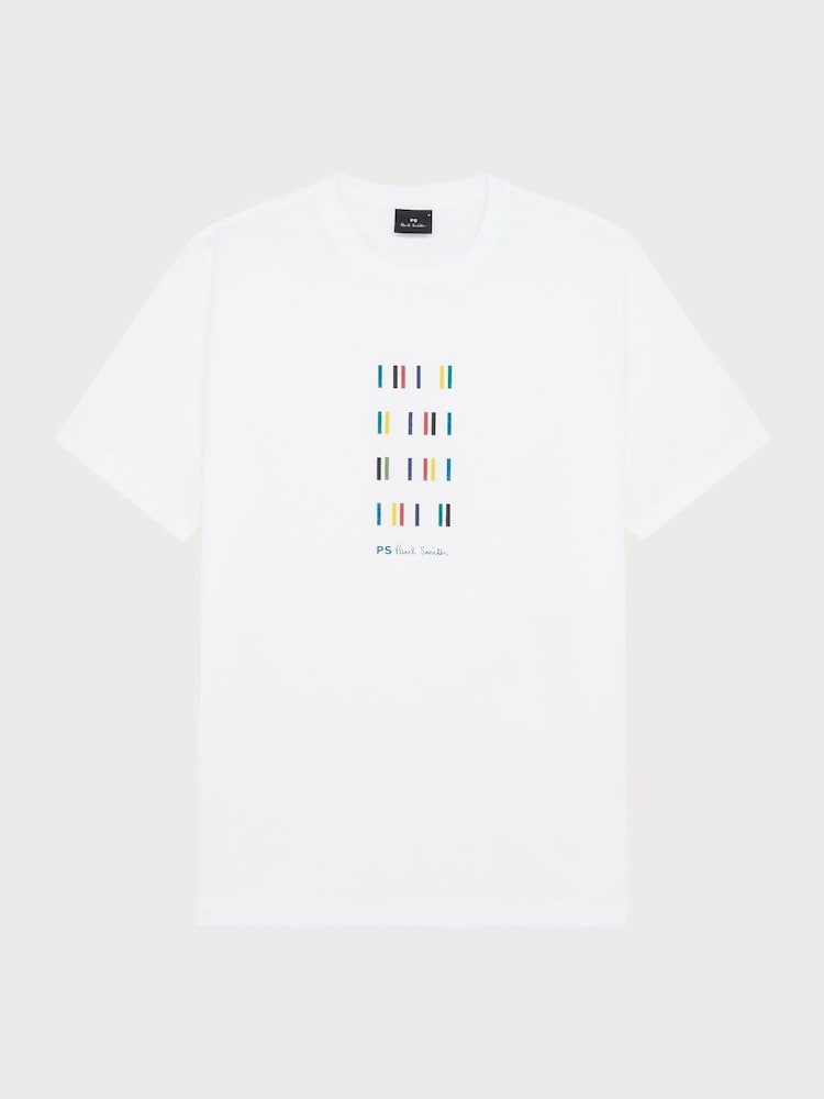 PS Paul Smith Regular Fit Cotton Logo T-Shirt - Image 1 of 2 PS Paul Smith Regular Fit Cotton Logo T-Shirt - Image 1 of 2