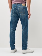 PS Paul Smith Tapered Fit Blue Denim Jeans - Image 3 of 6
