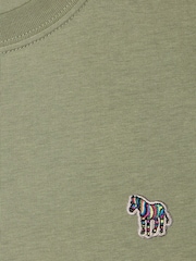 PS Paul Smith Regular-Fit Green 100% Organic Cotton Logo T-Shirt - Image 2 of 2
