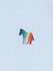PS Paul Smith Tailored Fit Blue Shirt - Image 3 of 4