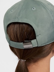 Nike Clay Green Dri-FIT Kids Club Unstructured Metal Swoosh Cap - Image 5 of 6