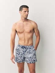 PS Paul Smith Blue Chalet Logo Swim Shorts - Image 1 of 5
