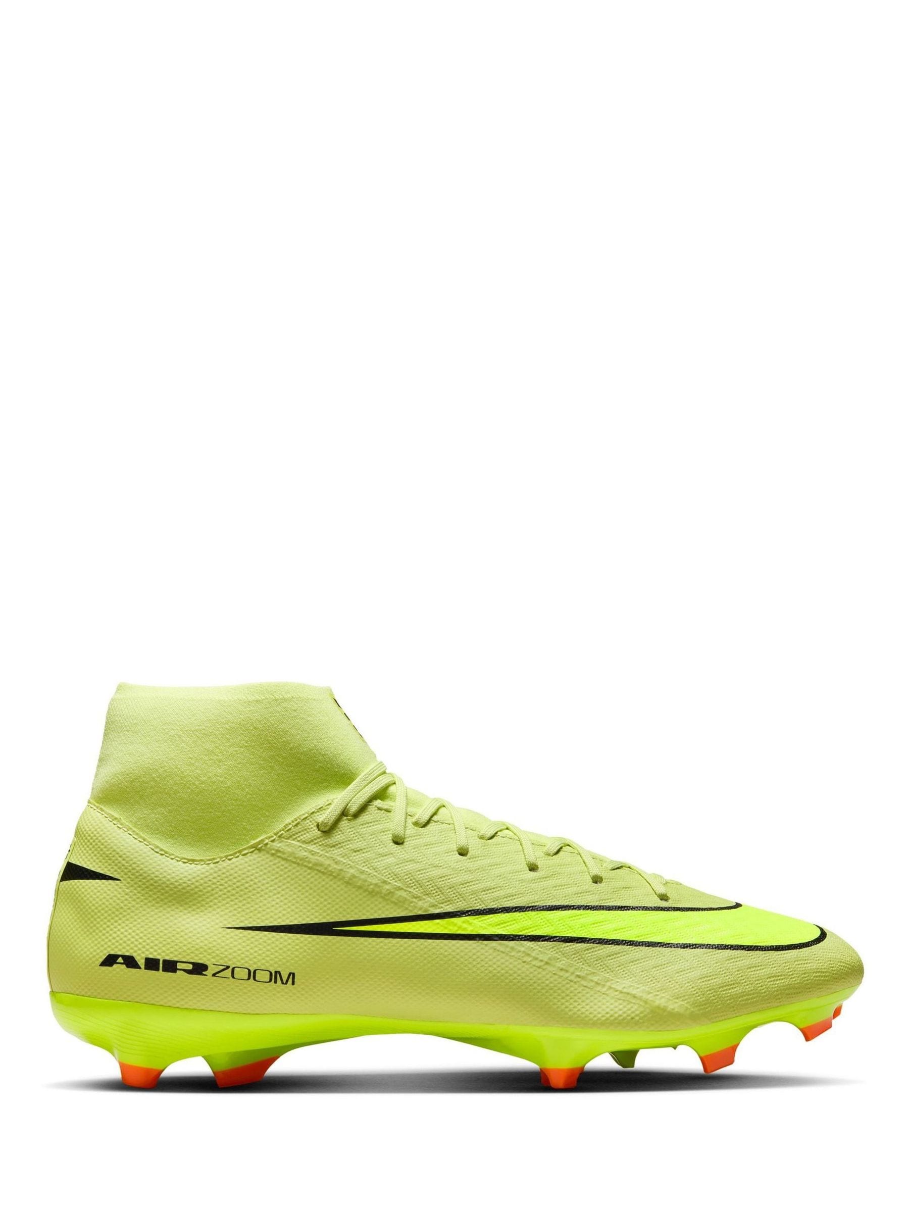 nike mercurial superfly green and grey