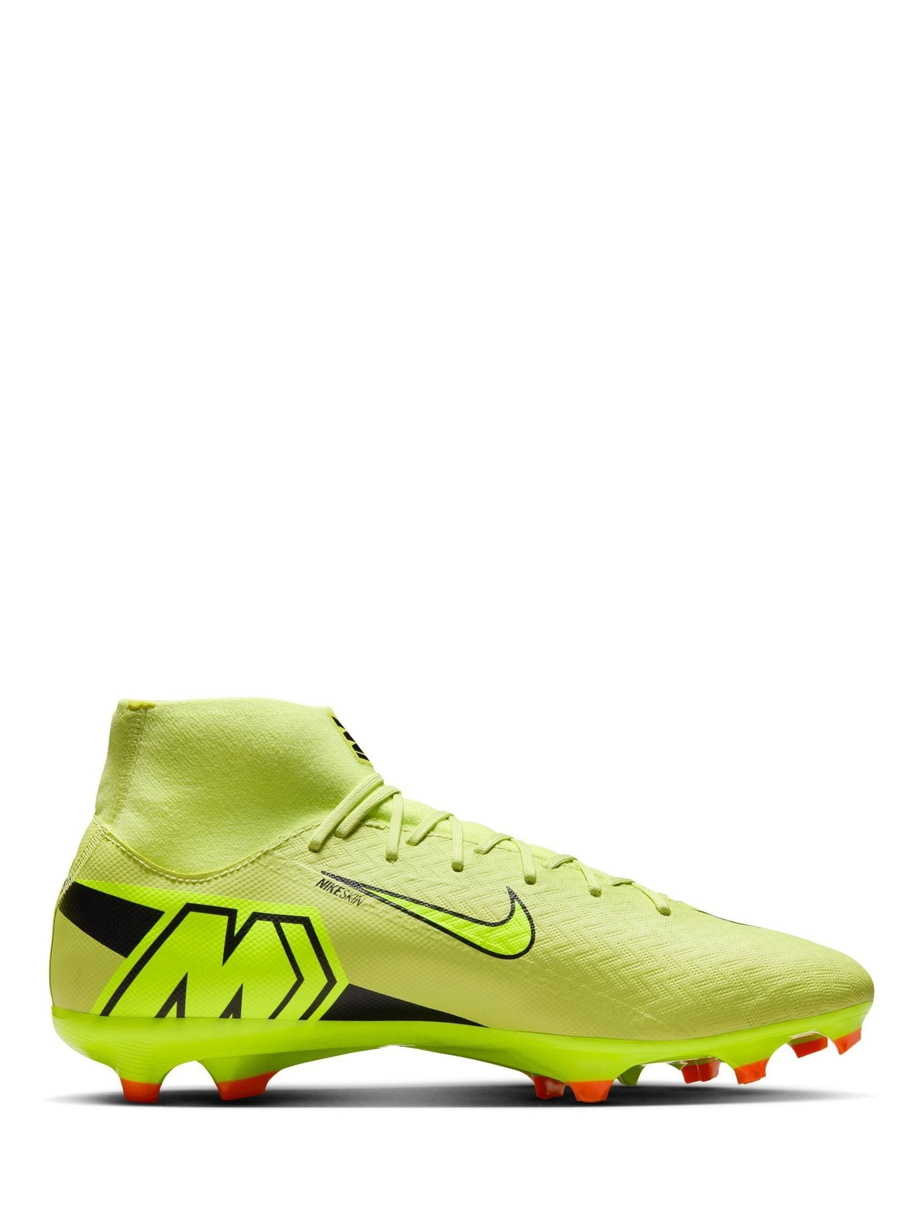 Buy Nike Green Mercurial Superfly 10 Academy Mutli Ground Football