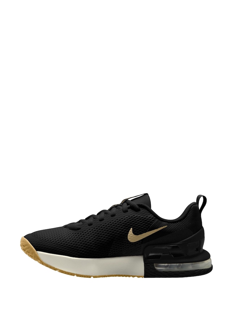 Nike Black/Cream Air Max Alpha 6 Trainers - Image 2 of 4 Nike Black/Cream Air Max Alpha 6 Trainers - Image 2 of 4