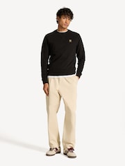 Belstaff Black Cotton Sweatshirt - Image 3 of 6