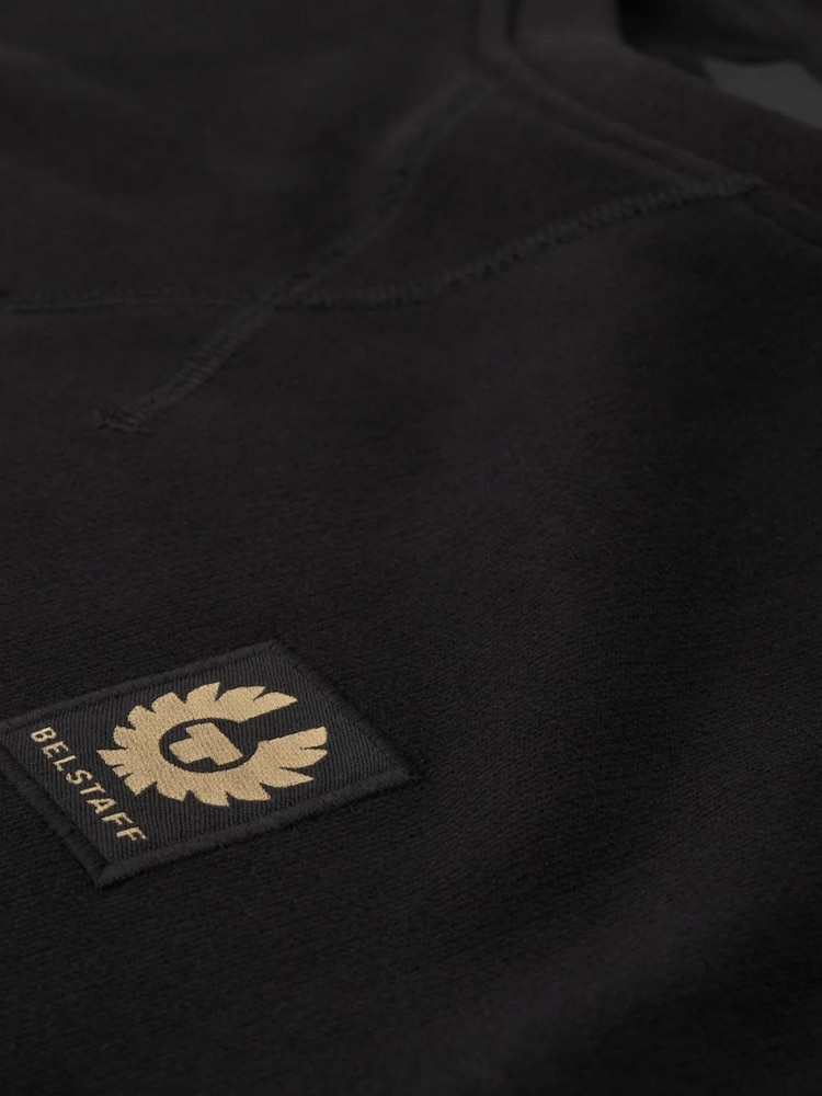 Belstaff Black Cotton Sweatshirt - Image 8 of 8 Belstaff Black Cotton Sweatshirt - Image 8 of 8