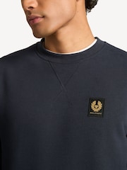 Belstaff Blue Cotton Sweatshirt - Image 5 of 6