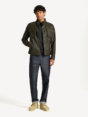 Belstaff Green Racemaster Waxed Cotton Jacket - Image 3 of 5