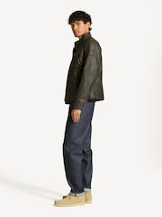 Belstaff Green Racemaster Waxed Cotton Jacket - Image 4 of 5