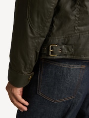 Belstaff Green Racemaster Waxed Cotton Jacket - Image 5 of 5