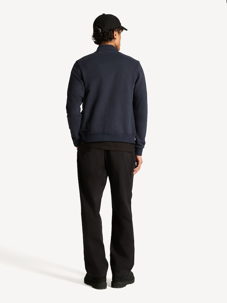 Belstaff Blue Full Zip Sweatshirt - Image 2 of 5