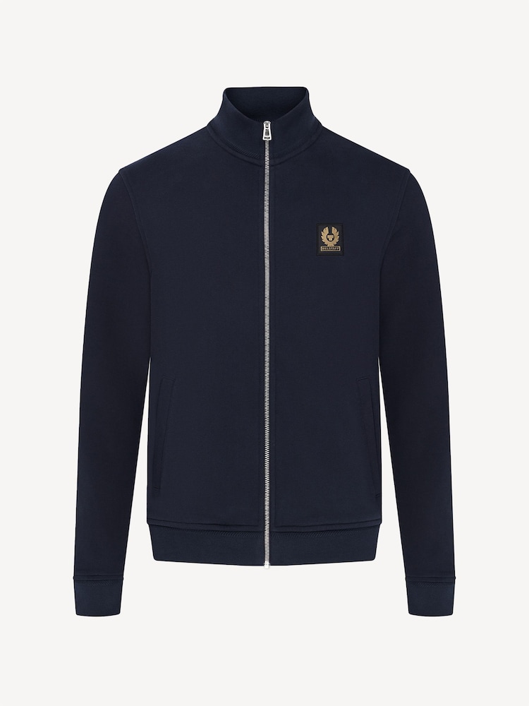 Belstaff Blue Full Zip Sweatshirt - Image 5 of 5