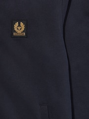 Μπλε - Φούτερ Belstaff με φερμουάρ και κλείσιμο - Εικόνα 6 από 7