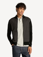 Belstaff Black Kelbrook Zip Cardigan - Image 1 of 6